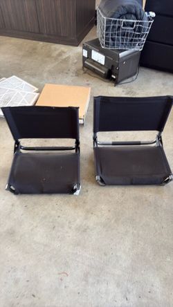 Bleacher chairs