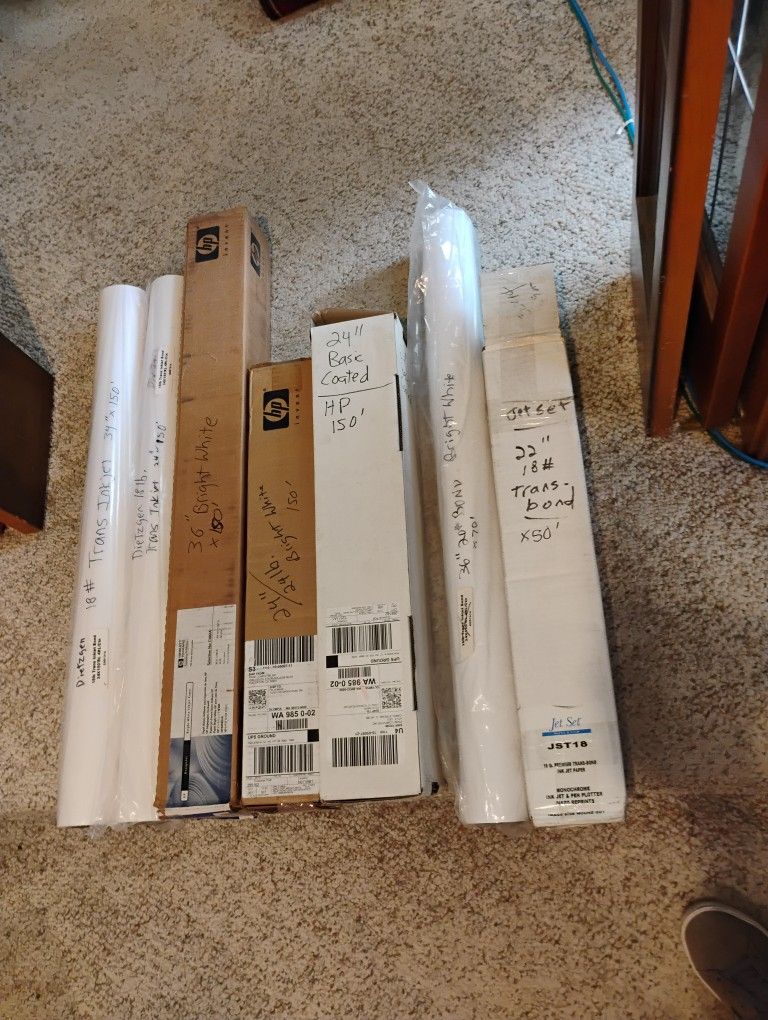 Plotter Paper Rolls