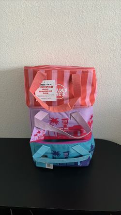 Trader Joe’s 2026 Mini Insulated Tote Bags Brand New ***Set of 3 limited edition  $18 dollars each or buy them all for $54 dollars
