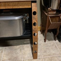 Wine Barrel Candle Holder