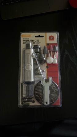 Mini Air Die Grinder Set