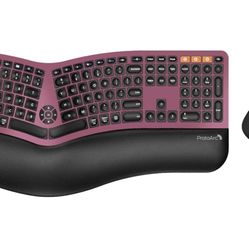 ProtoArc Ergonomic Wireless Keyboard Mouse 