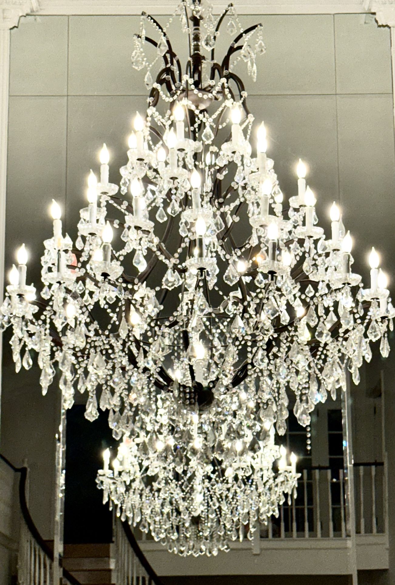 Restoration Hardware 50 Light Crystal Chandelier 