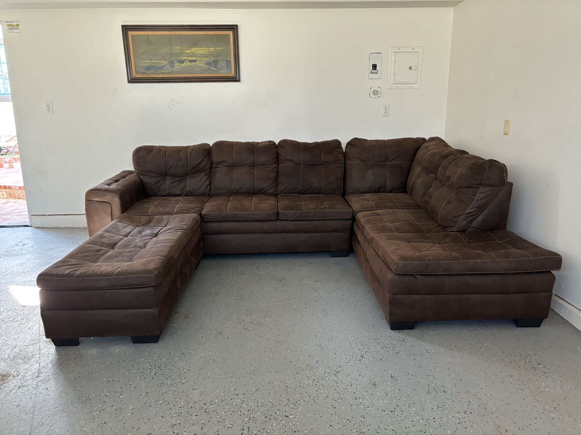 Brown Couch