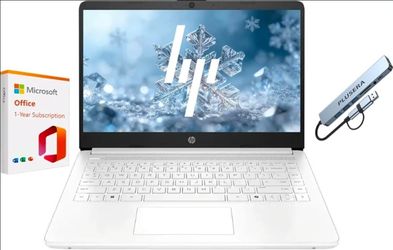 HP LAPTOP 14"  - Windows 11, Snowflake White