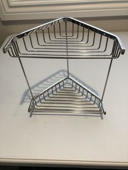 Gatco Tub and Shower Corner Caddy, Chrome