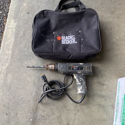 Black&Decker 3/18” Elective Drill