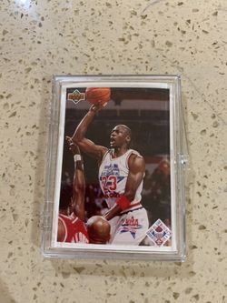Michael Jordan collectible card