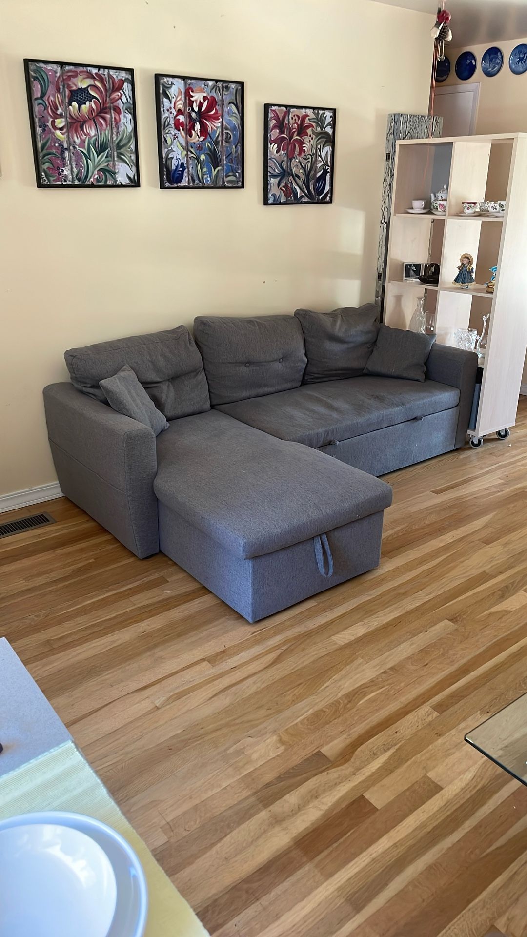 Storage/Bed Sectional Couch
