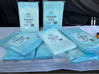 8 PACKETS UNDERPADS BRAND NEW $5 dollars each