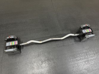 PowerBlock Pro EZ Curl Barbell