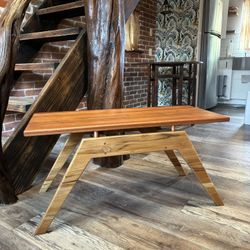 ✨New Solid Teak Mid Century Modern Style Coffee Table - Free Delivery! 