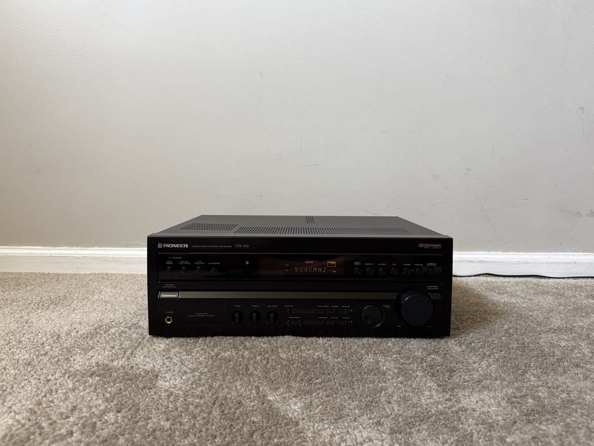 Pioneer VSX-456 Home Stereo Audio Receiver