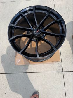 GM C7 CORVETTE GRAND SPORT WHEEL SET – GLOSS BLACK