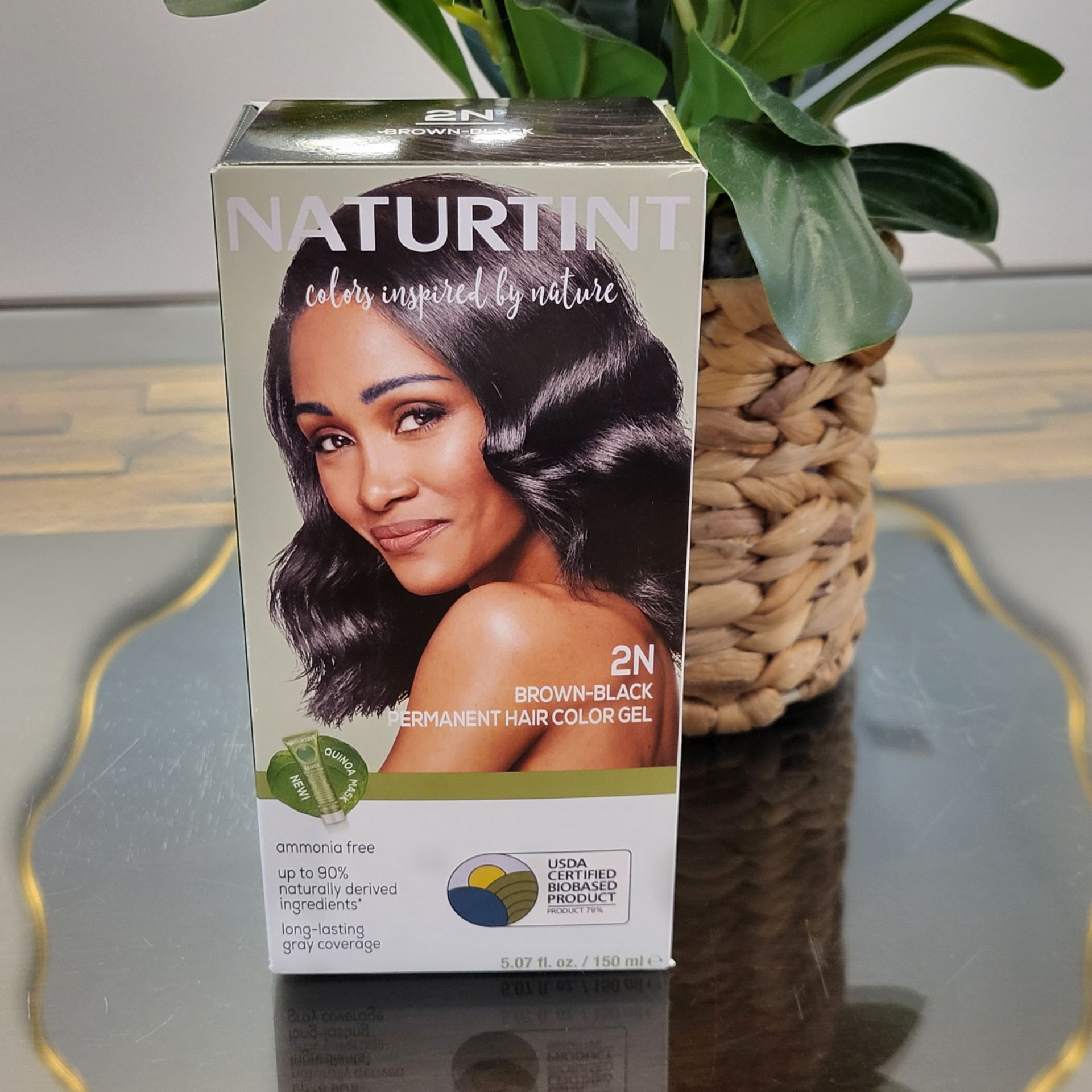 Naturtint Hair Dye - 2N Brown Black