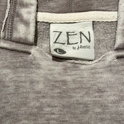 ZEN Grey Women’s Sweatshirt, Large 