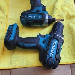Impact Drill Driver Drill  Price $100 For Both  No Batteries No Charger 