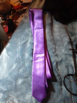 Purple tie