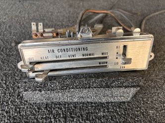 70-72 Cutlass A/C & Heater Control