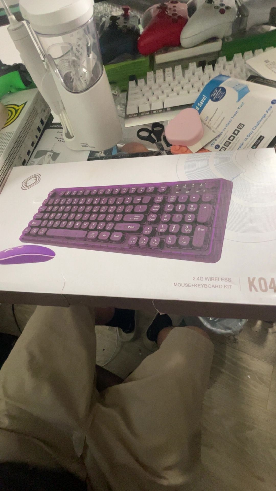 K04 2.4g Wireless Mouse+keyboard Kit