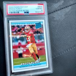 BROOK PURDY ROOKIE GRADE 10