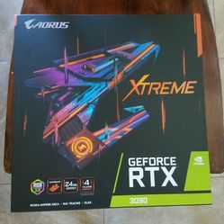 GIGABYTE AORUS GeForce RTX 3090 XTREME WATERFORCE New Sealed