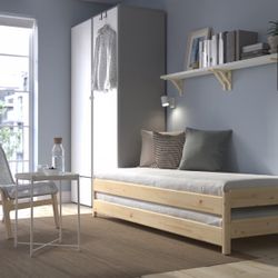 Stackable Beds With Mattress, Barely Used