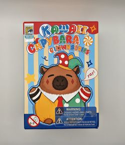 POPTOY SDCC San Diego Comic Con Exclusive Kawaii Capybara Clown Figurine