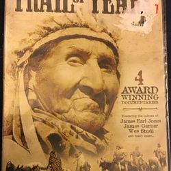 DVD-Trail Of Tears- Native American Documentary Featuring Talents Of James Earl Jones,Wes Studi