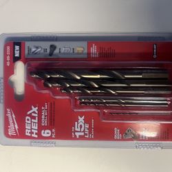 Milwaukee Cobalt Red Helix Drill Bit Set for Drill Drivers