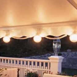 Sunsetter Awning Patio Lights