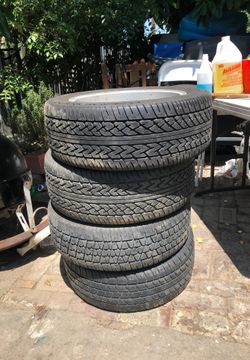 Toyota rims and tires