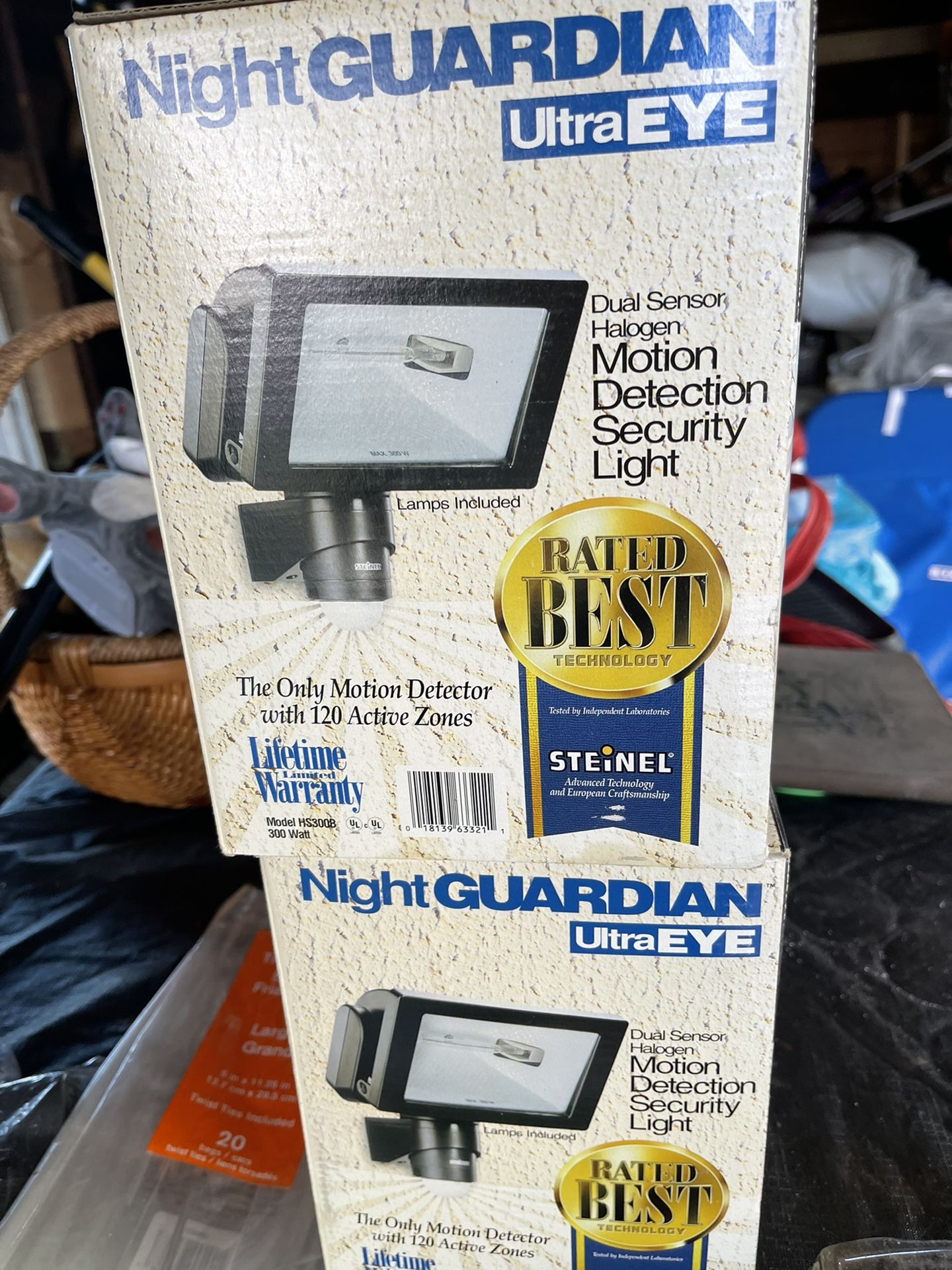 Night Guardian Ultra Eye Motion Detection Security Light 2 Boxes Never Used Price Is For each