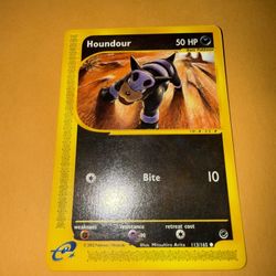 Houndour Expedition Non Holo 113/165 Pokémon card LP