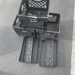 3 PC Crates 6 PC Organizers