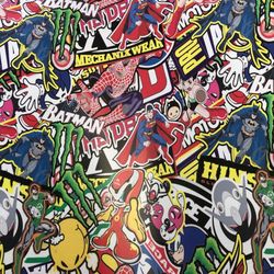 Cartoon Characters Multi Color 