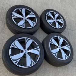 4 - 225/60r18 5x4.5 5x114.3 Stock Subaru Wrx Crosstrek Impreza Outback Wheels Rims Good 80% Treads Tires!!!!!