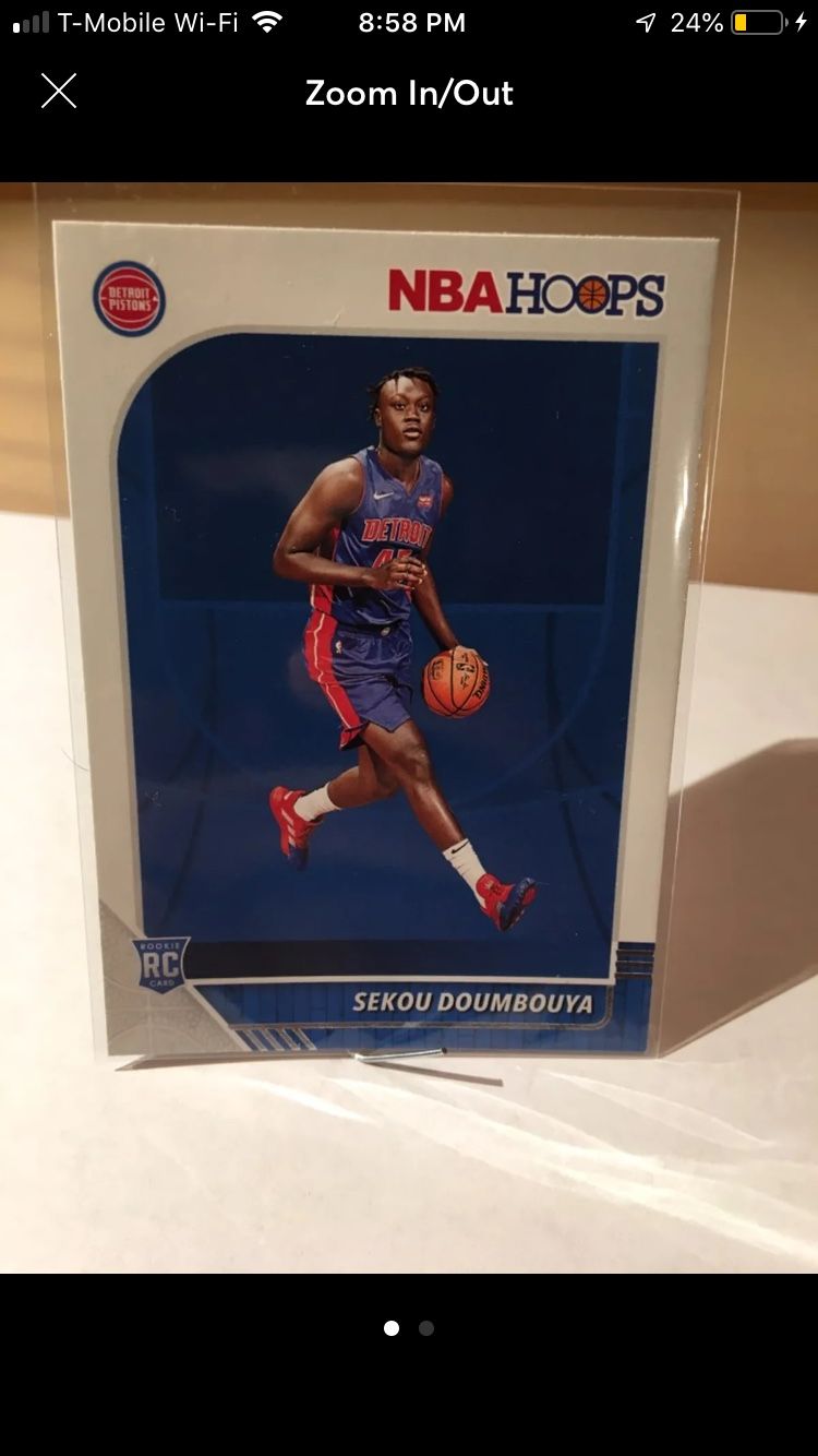 Sekou Doumbouya nba hoops rookie