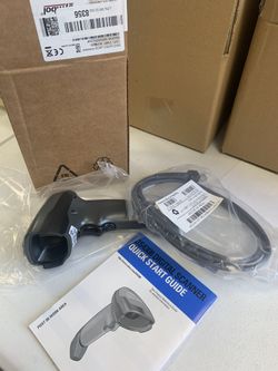 DS4308 Digital Scanner Zebra DS4308 Series Corded Handheld High Density Area Scanner Kit with Shielded USB Cable, Black