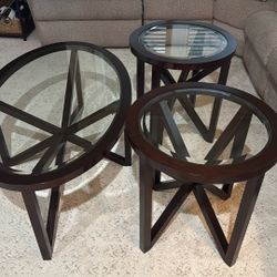 Three Pieces Coffee Table Set