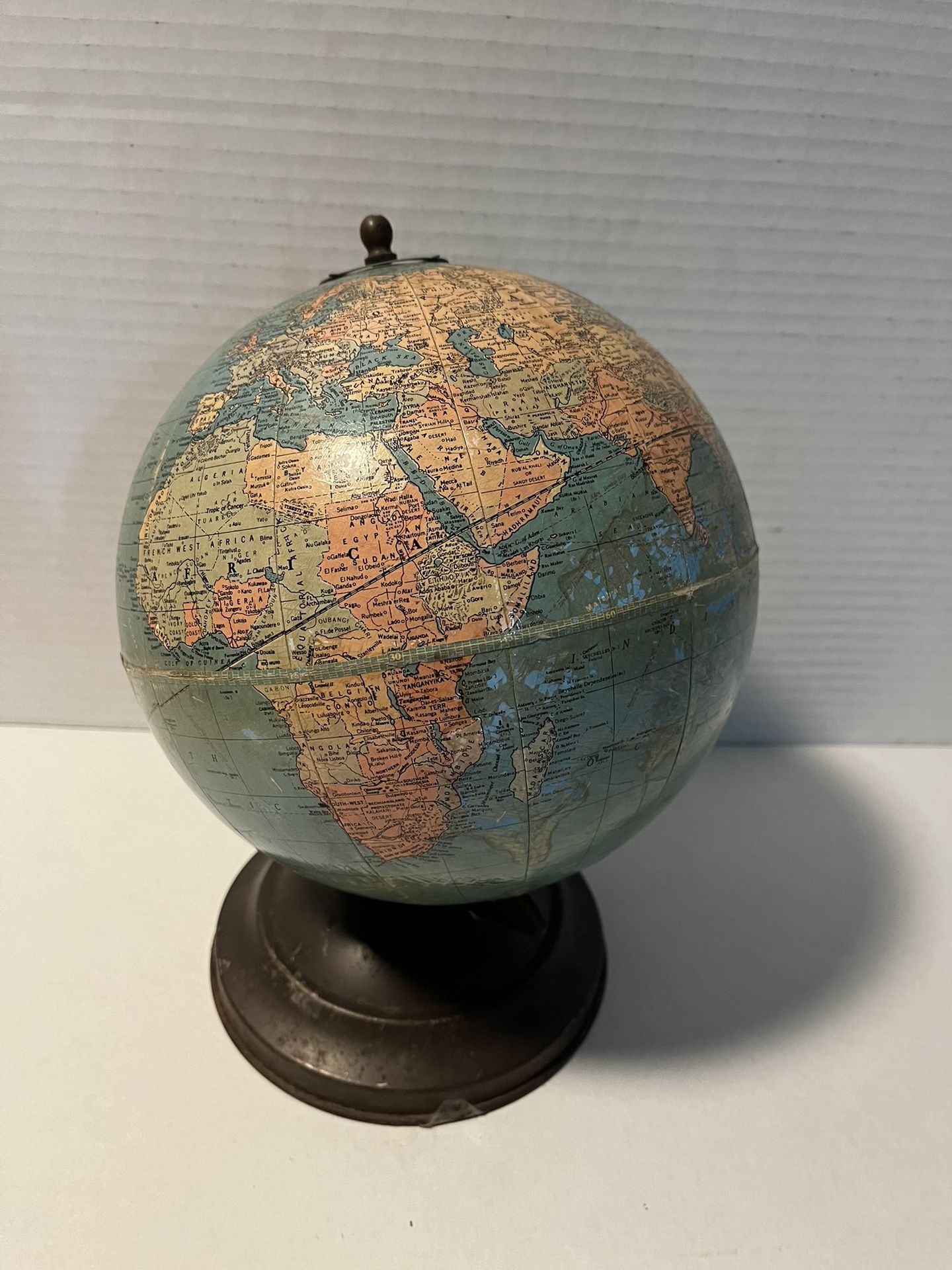 Vintage 8 Inch Replogle Globe 