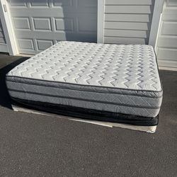 2. Brand New King Size Memory Foam Hybrid Mattress – Mint Condition & Sanitized – Delivery & Setup Included