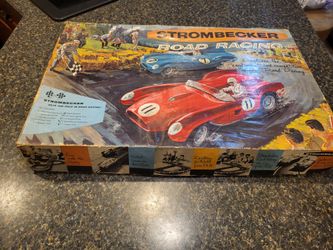 Strombecker Road Racing vintage 1960's toy