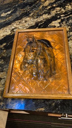 Copper horse picture