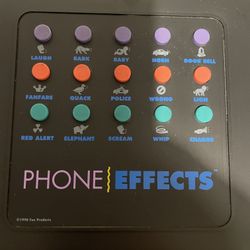 Vintage 1990 Phone Effects Sound Box Telephone Sound Machine
