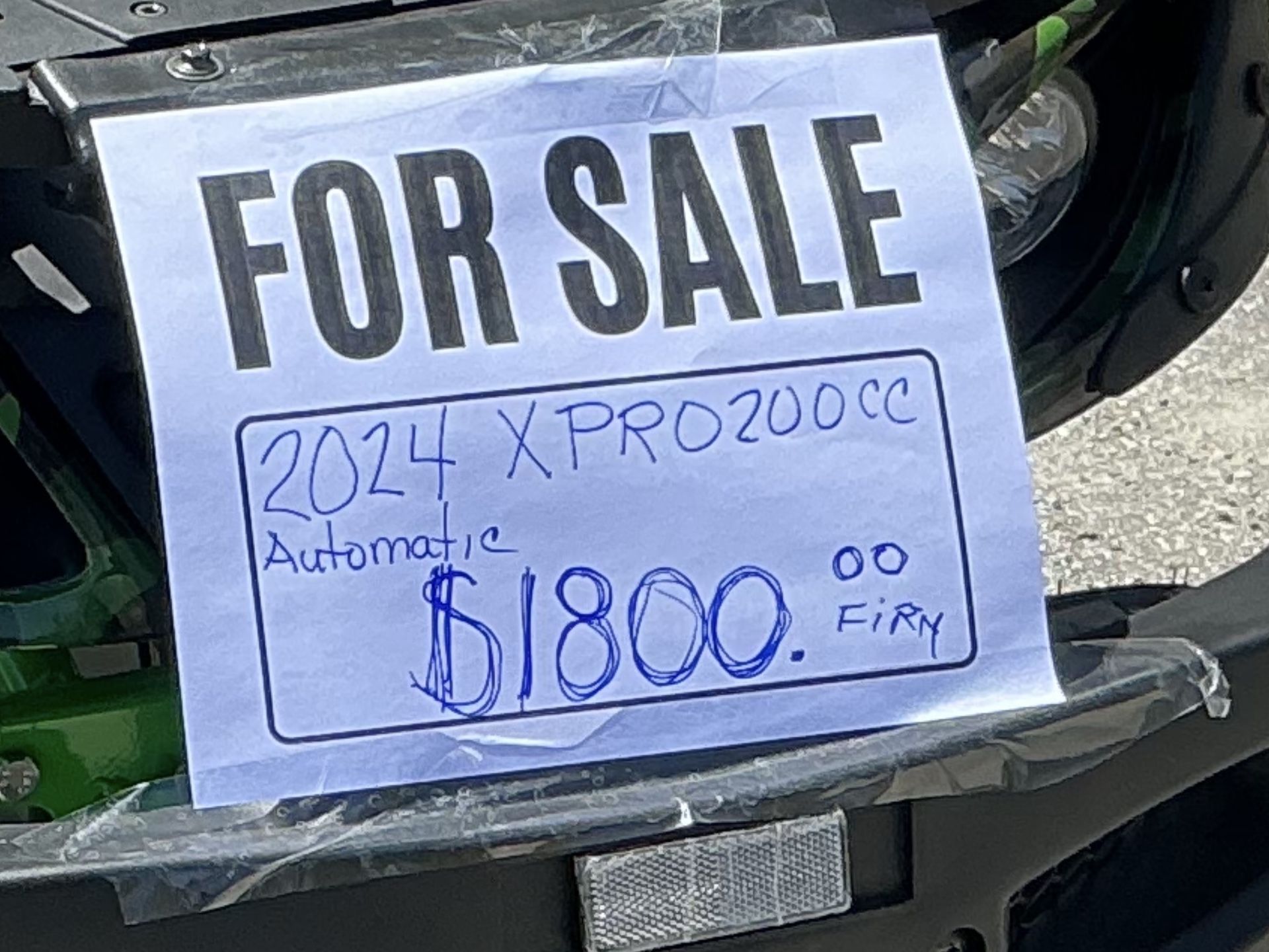 Xpro 200cc Automatic 2024 2WD