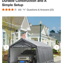 BRAND NEW IN BOX CARPORT