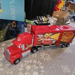 Disney Pixar Cars Super Track Mack Race Track 2-in-1 Playset. Read Description!