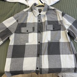 FB County Flannel Shirt and LA King Jersey