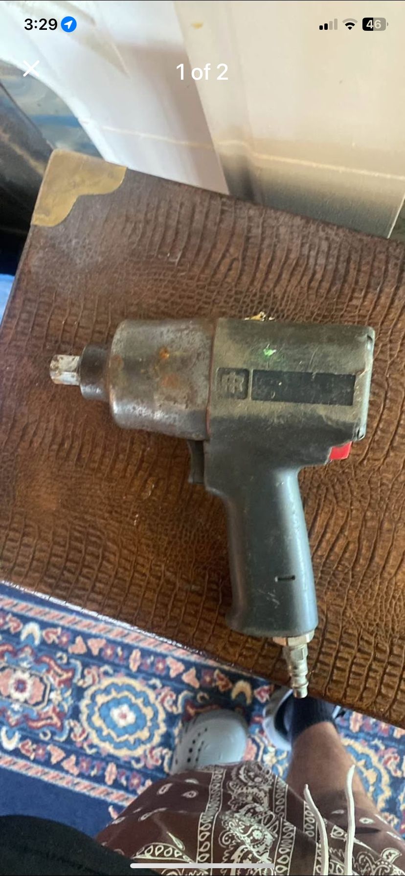 Ingersoll Rand 2925RB1Ti IR Titanium Pneumatic 3/4" Impact Wrench